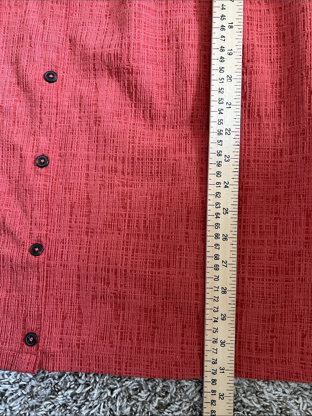 Like New! MADEWELL Texture & Thread Off-the-Shoulder Dress Spiced Rose M - Picture 15 of 15